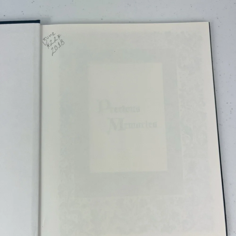 Lift Up Thine Eyes Vintage Memory Funeral Book Inspirational Bible Masterpieces